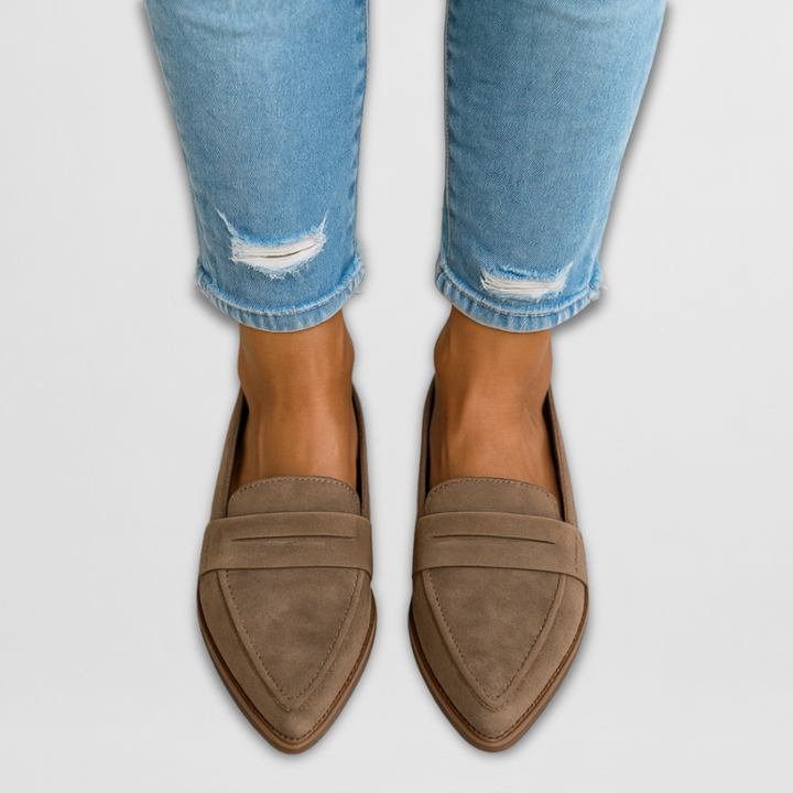 Nadia | Mocasines de ante