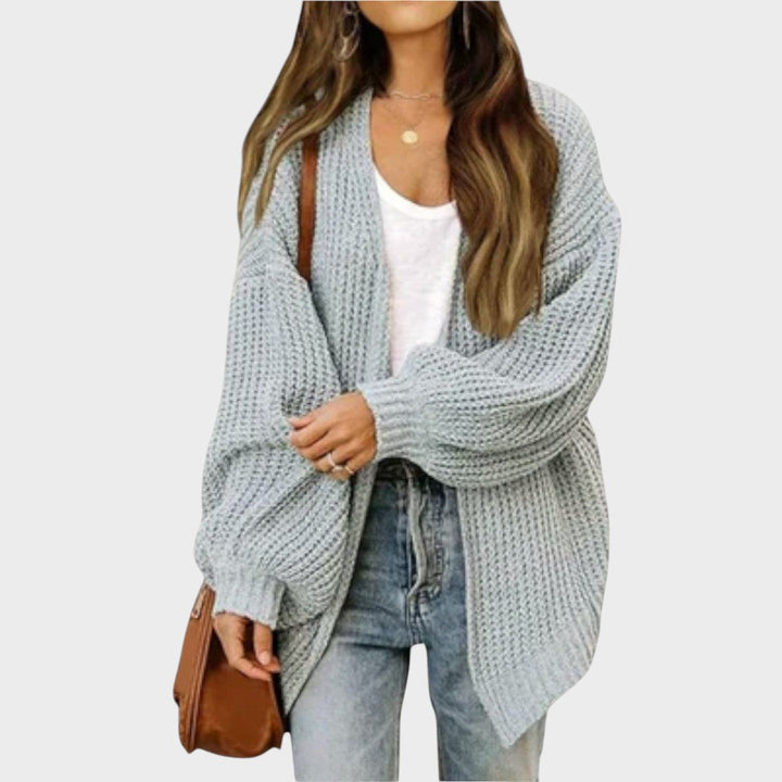 Yael | Cárdigan Oversize de Punto Grueso