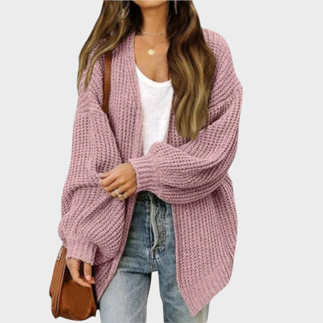 Yael | Cárdigan Oversize de Punto Grueso