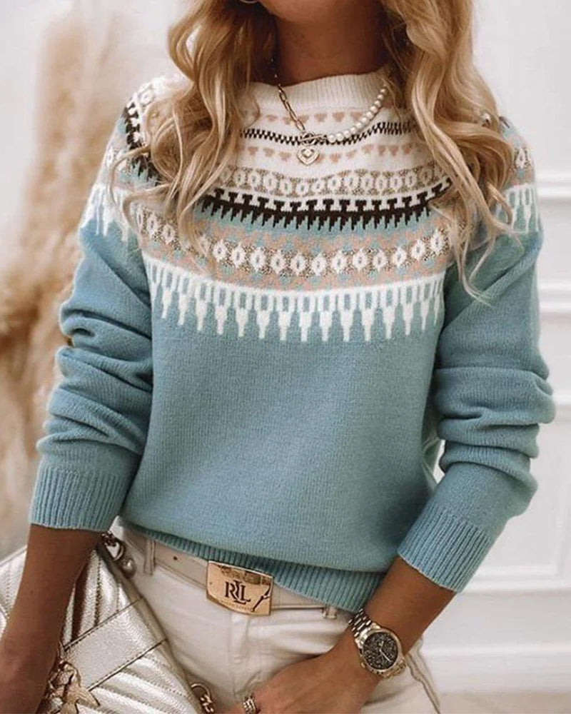 Avery | Suéter de punto Fair Isle