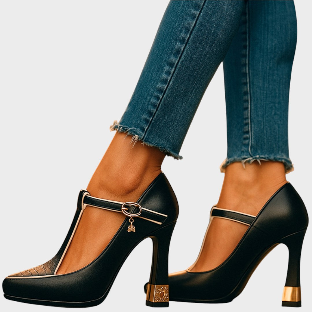 Rebeca | Zapatos de Taco Ajustables