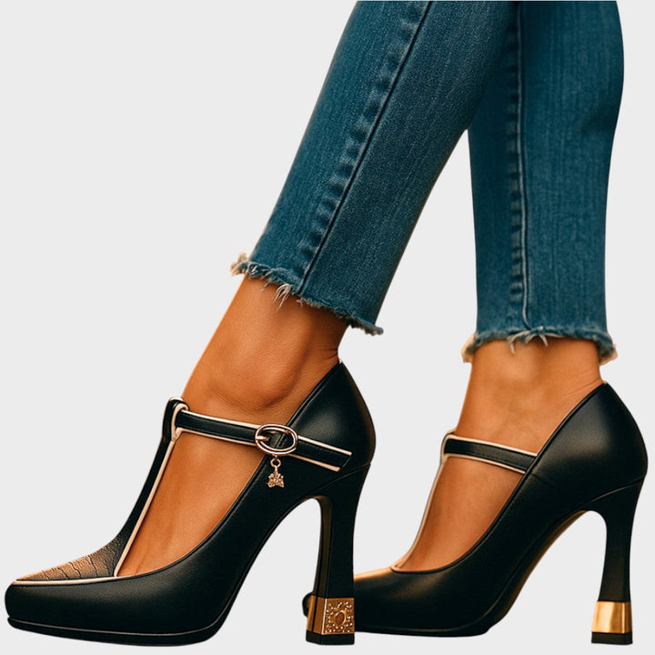 Rebeca | Zapatos de Taco Ajustables