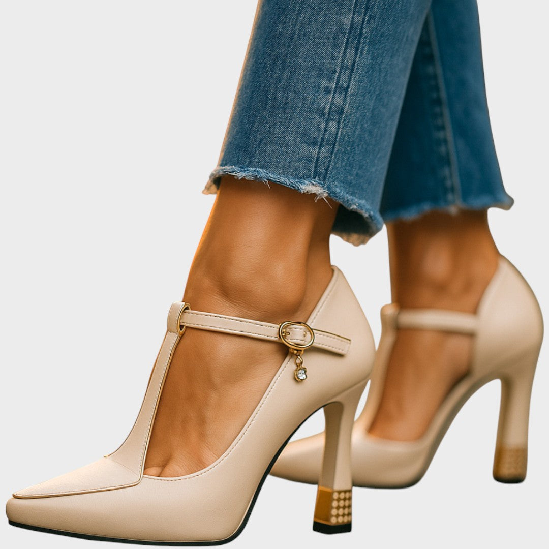 Rebeca | Zapatos de Taco Ajustables
