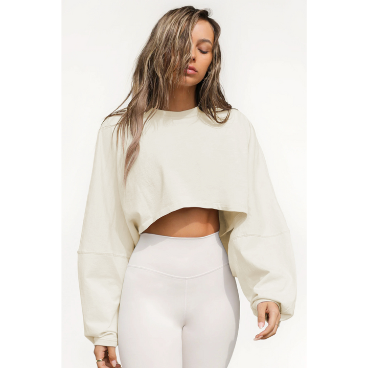 Skye | Sudadera recortada casual para mujeres