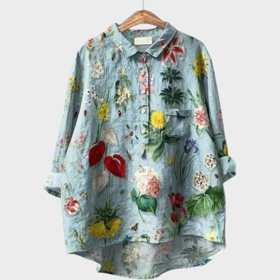 Marcela | Blusa Oversize con Botones