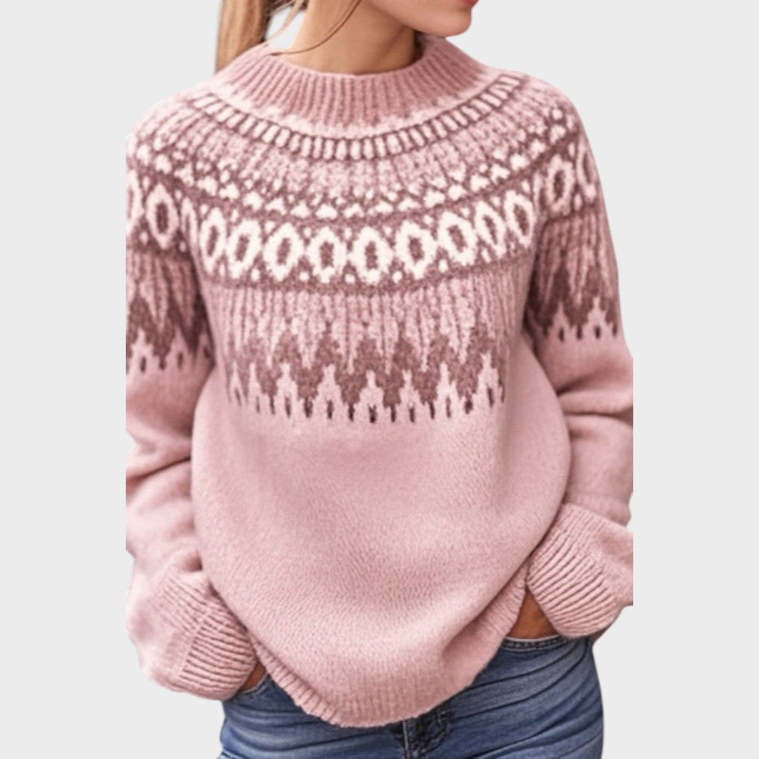 Frida | Suéter de Punto Fair Isle