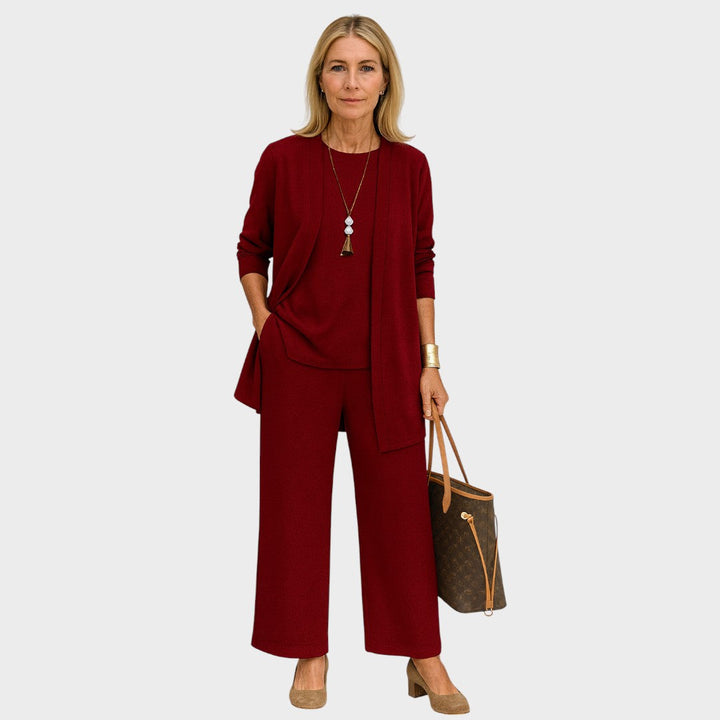 Gina | Conjunto Elegante de Tres Piezas
