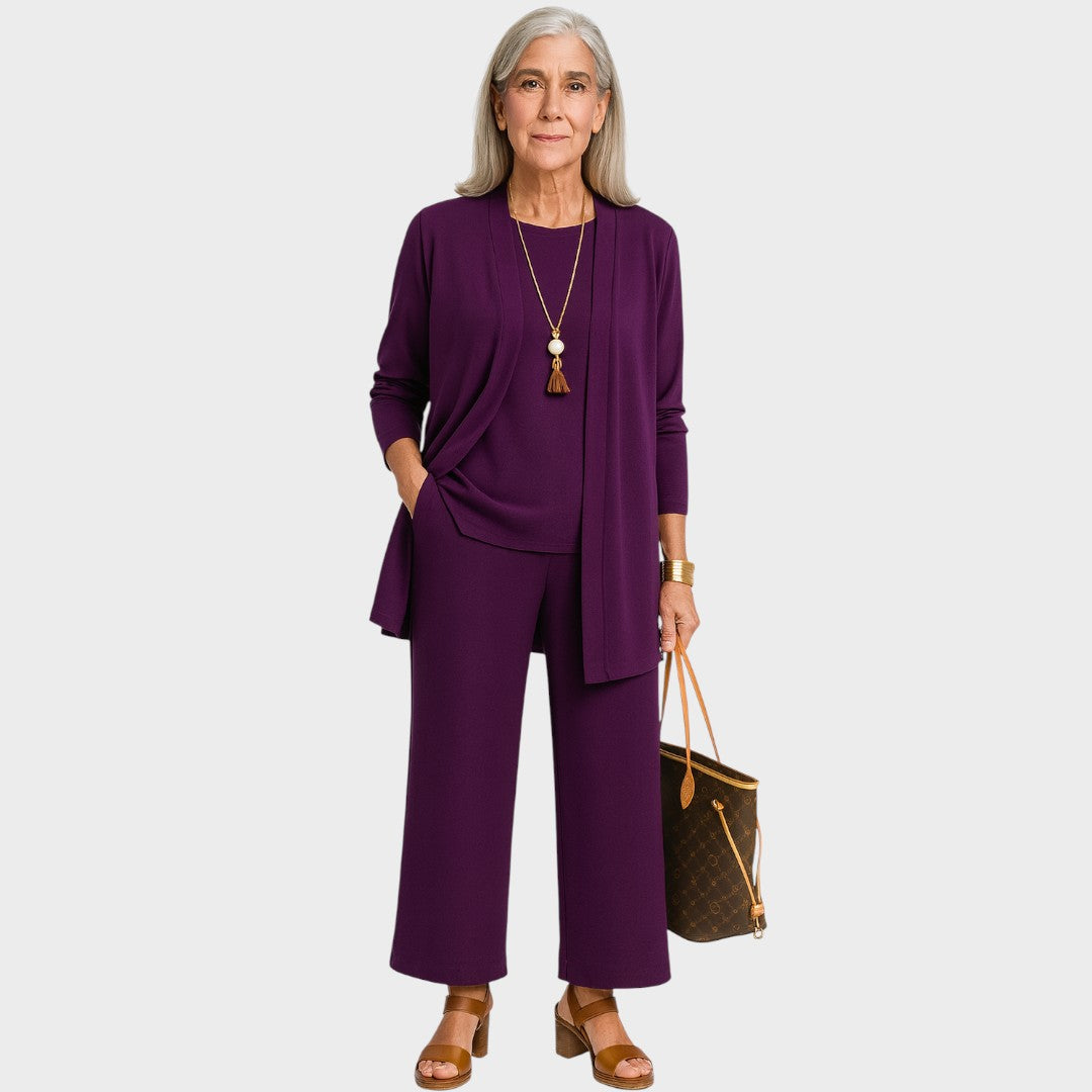 Gina | Conjunto Elegante de Tres Piezas