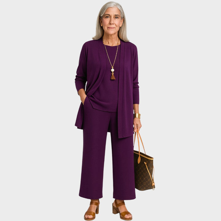 Gina | Conjunto Elegante de Tres Piezas