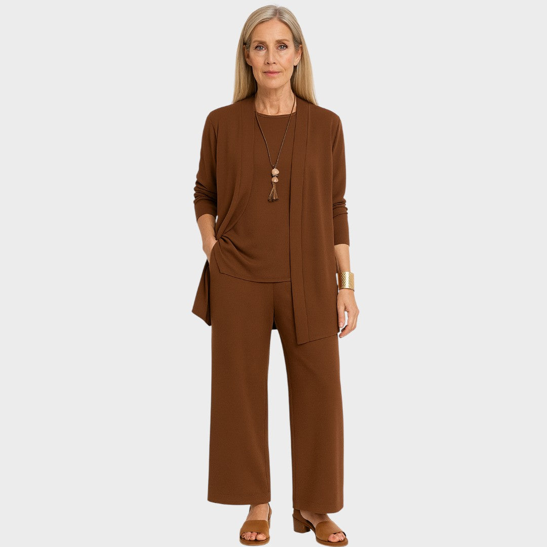 Gina | Conjunto Elegante de Tres Piezas