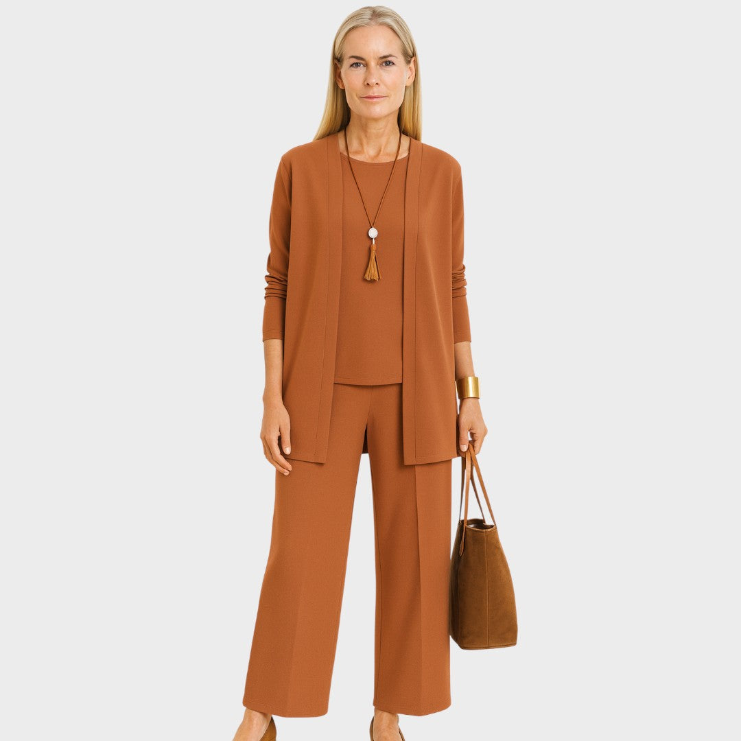 Gina | Conjunto Elegante de Tres Piezas