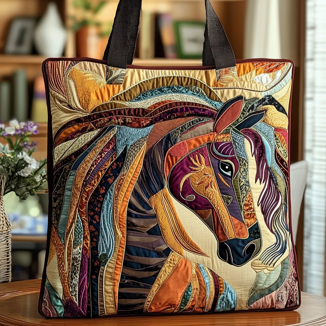 Cartera Artesanal | Caballo Mosaico Multicolor