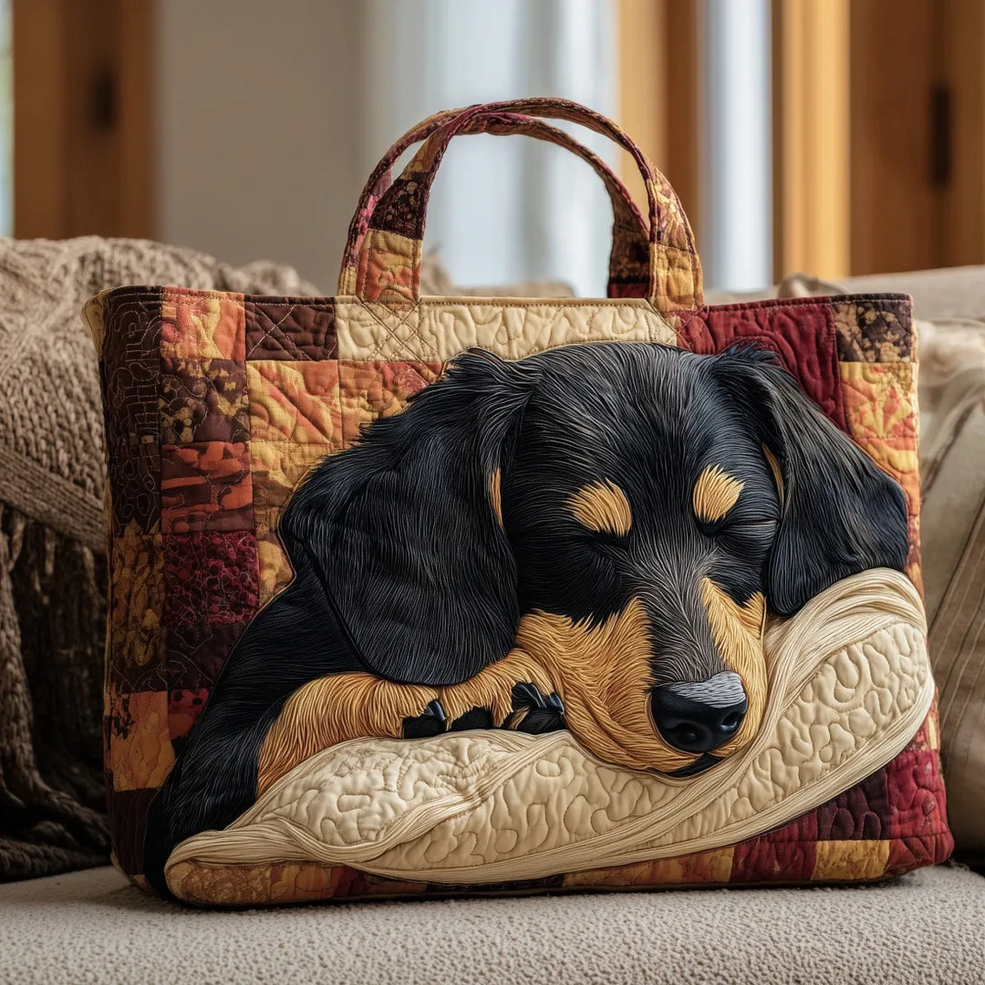 Cartera Artesanal | Perro Salchicha