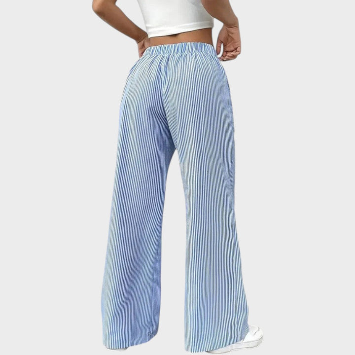 Andrea | Pantalón Ancho con Cordón Ajustable