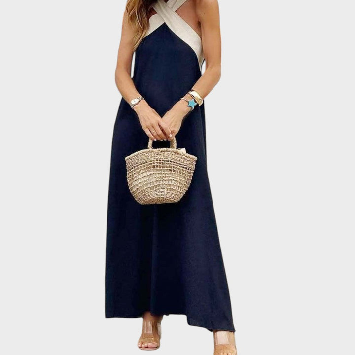 Ornella | Vestido con Escote Cruzado