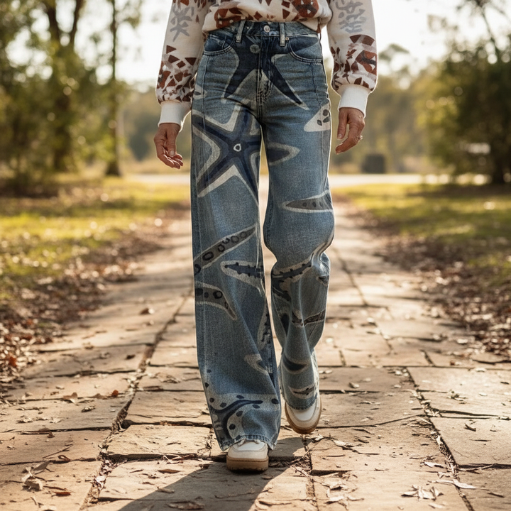 Camilla | Pantalones de Diseño Boho Estrella de Mar