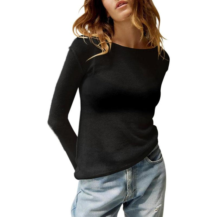 Mharla | Blusa de Manga Larga Transparente Ligera para Verano