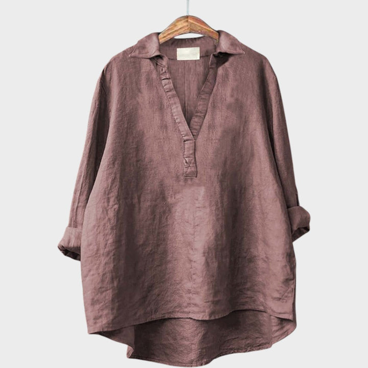 Berenice | Blusa Oversize con Cuello en V