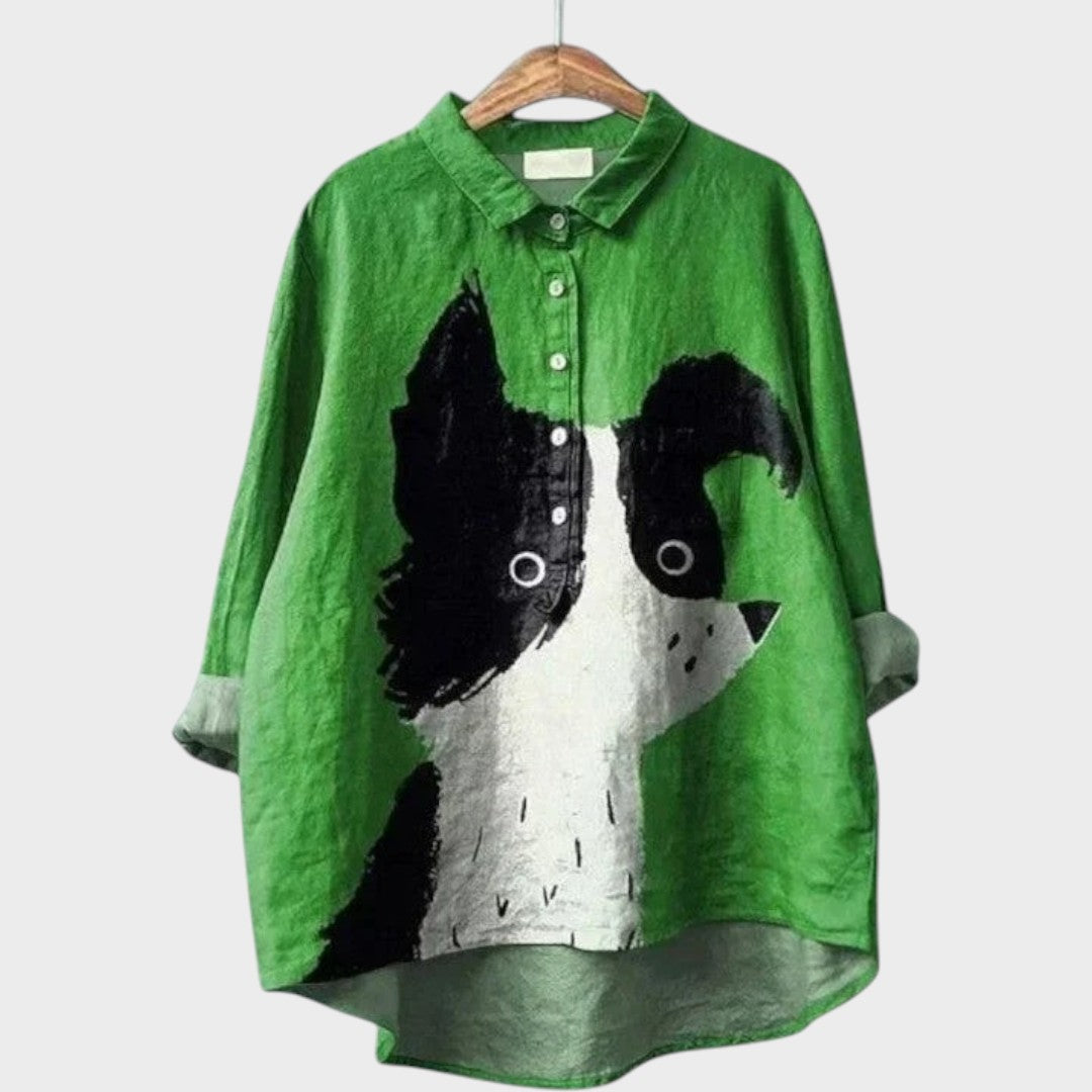 Celeste | Blusa Oversize con Botones
