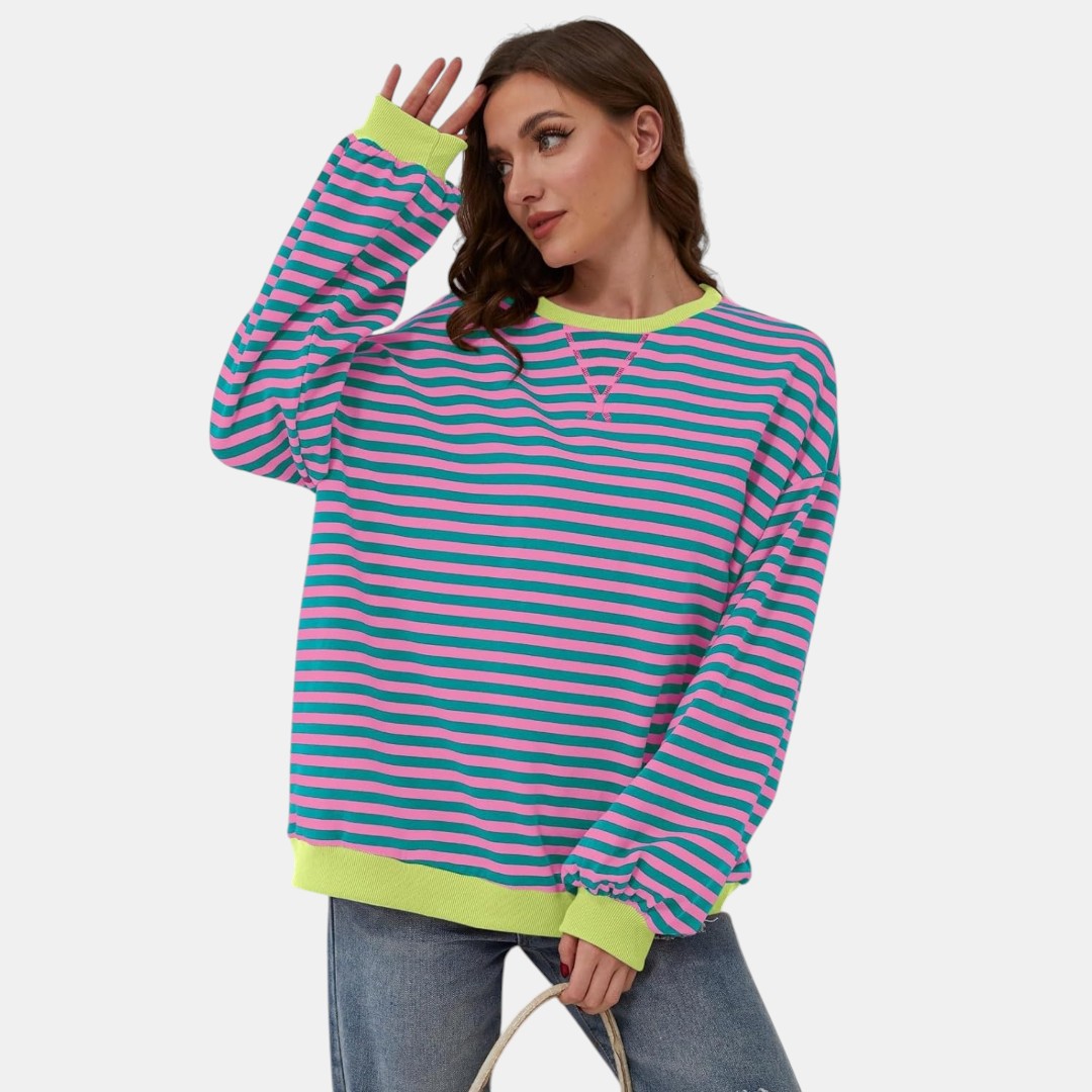 Roxana | Sudadera a Rayas