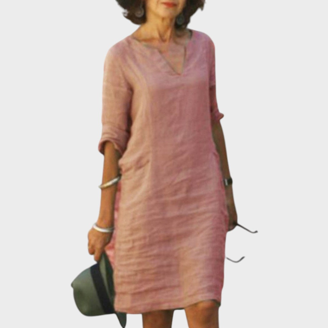 Julieta | Vestido Elegante con Escote en V