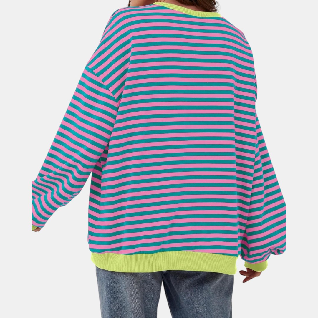 Roxana | Sudadera a Rayas