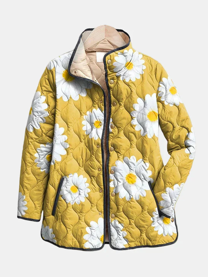 Sable | Chaqueta con Patrón de Margarita Encantadora