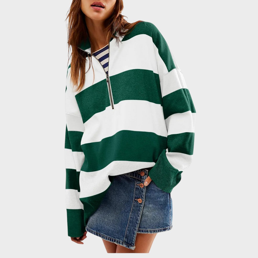 Camilla | Pullover con Medio Cierre