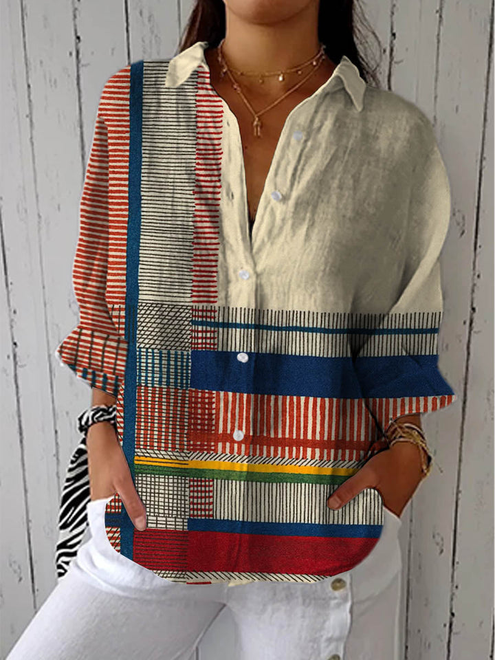 Sandy | Blusa de Patrón Artístico