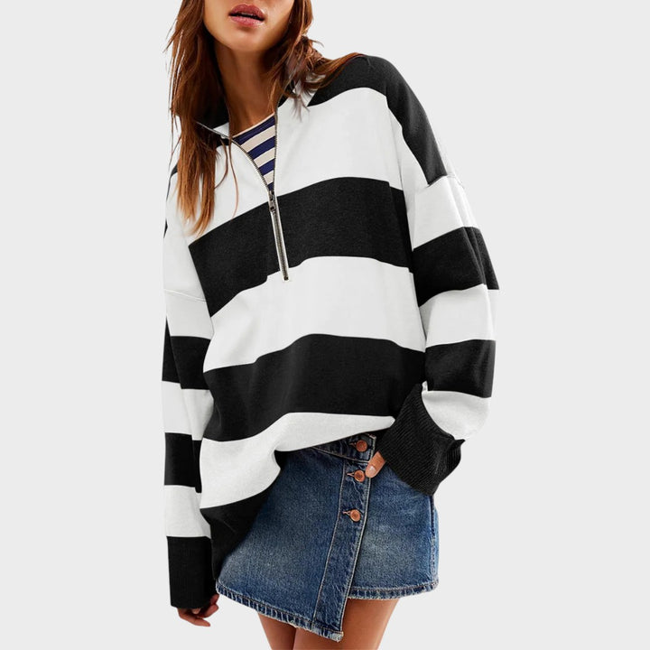 Camilla | Pullover con Medio Cierre