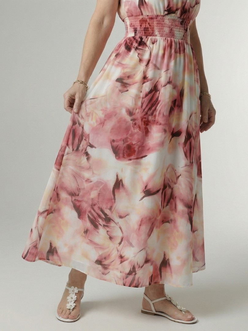 Giuliana | Vestido Midi Halter Fruncido