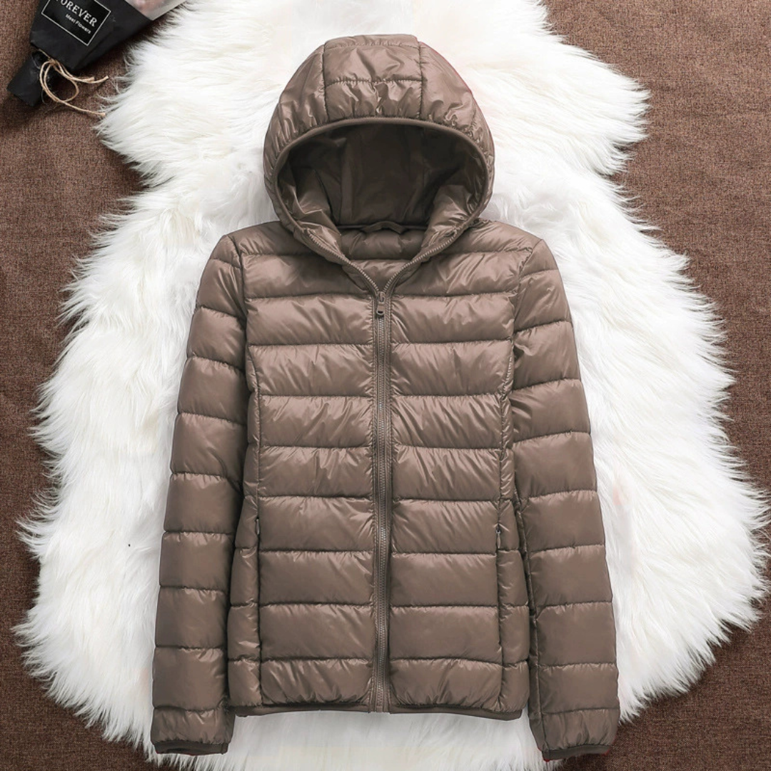 Émilie | Campera Acolchada con Capucha