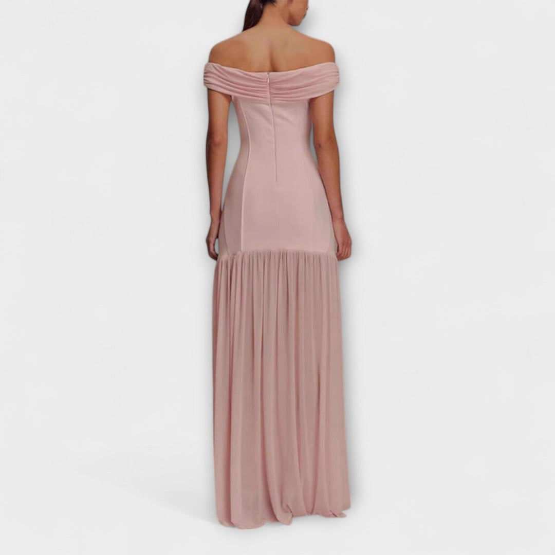 Trinidad | Vestido Largo Bodycon sin Breteles