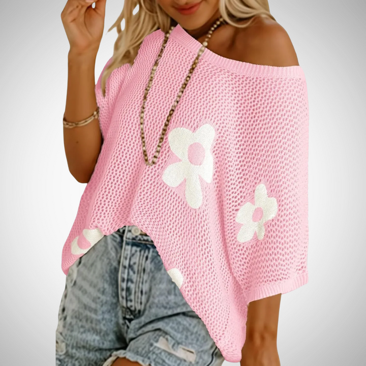 Jinky | Top de Croché Ligero y Elegante