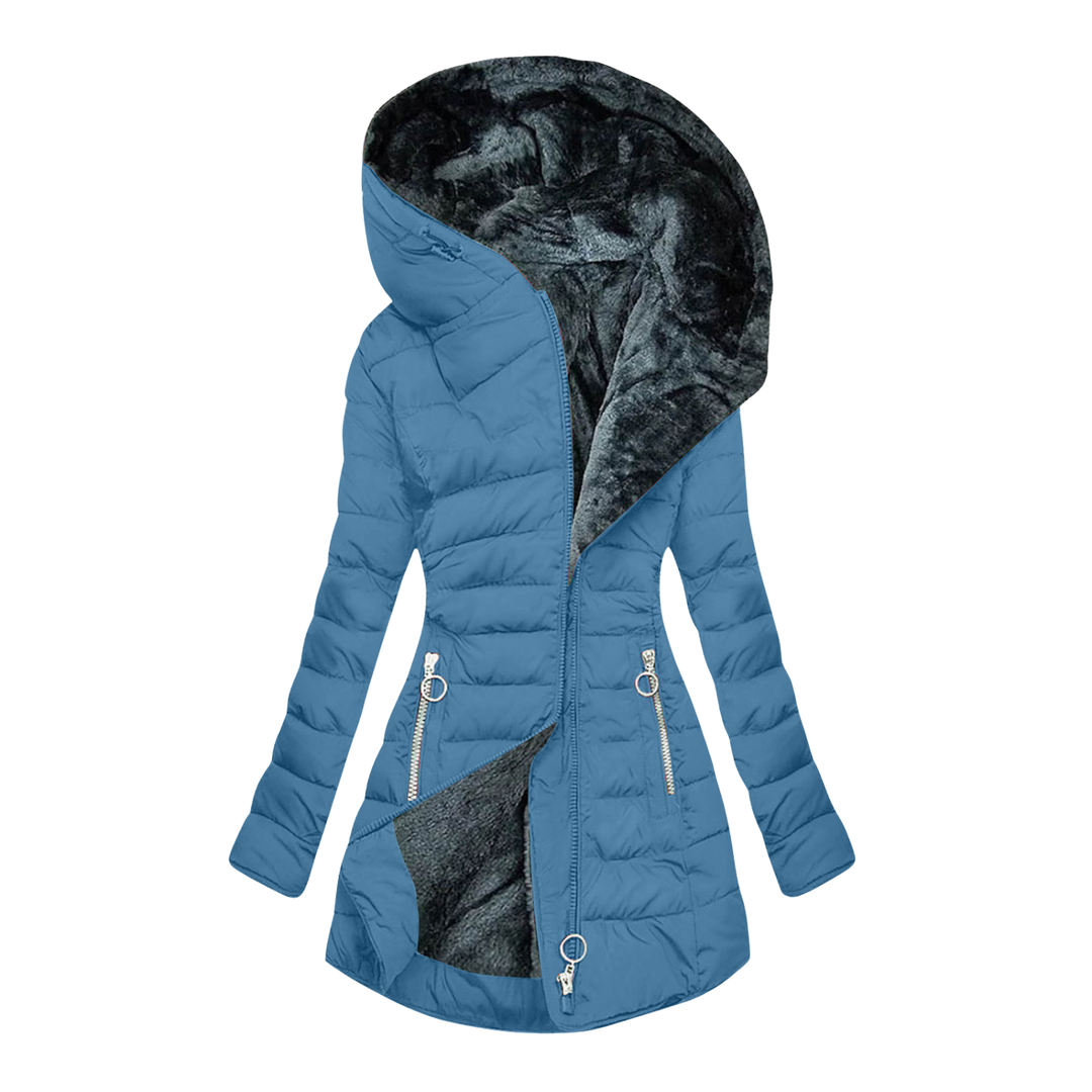 Giulia | Abrigo Largo de Invierno con Protección Térmica y Estilo Elegante para el Día a Día