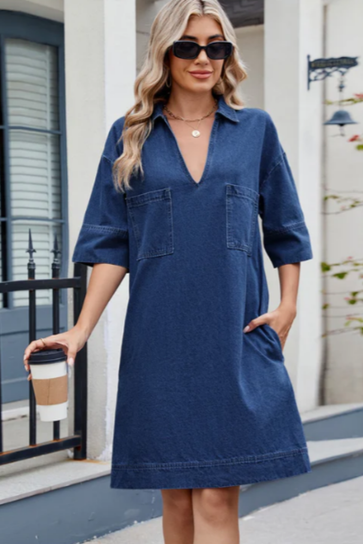Jade | Vestido de Jean Casual
