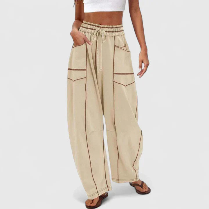 Ariadna | Pantalón Cómodo de Pierna Holgada