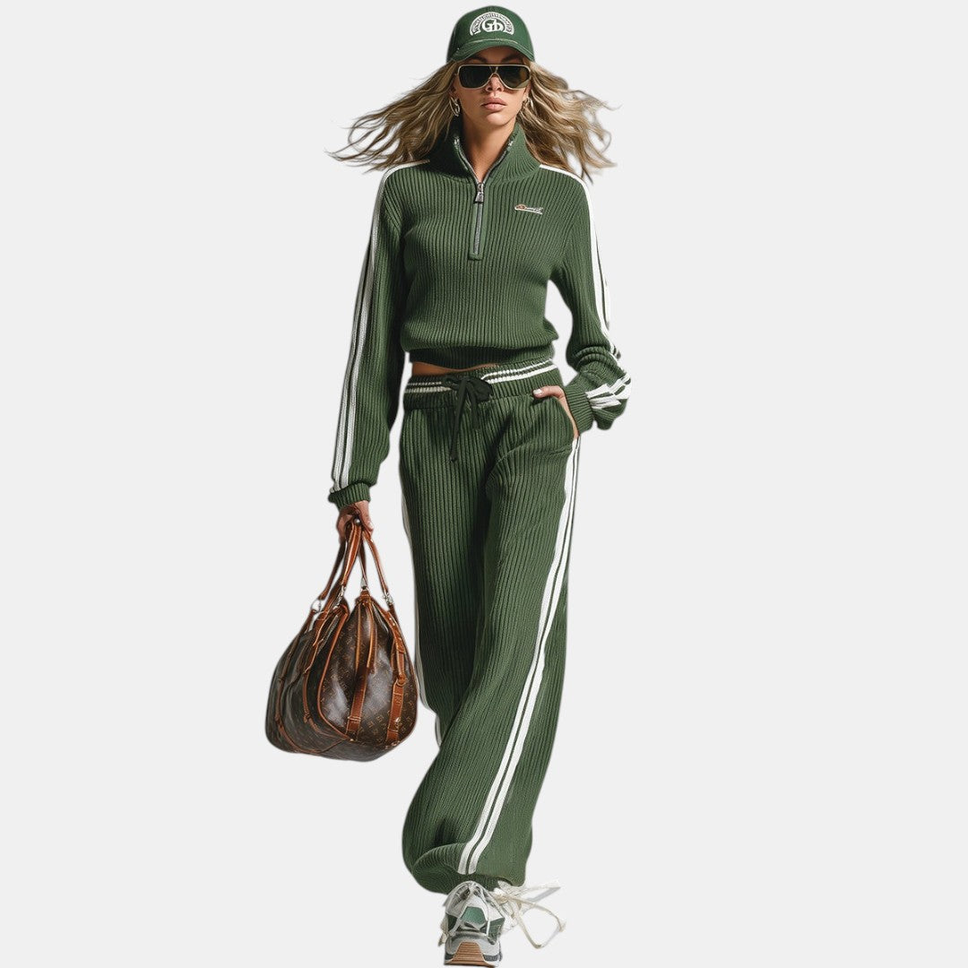 Pilar | Conjunto Deportivo Casual con Pantalón Ancho