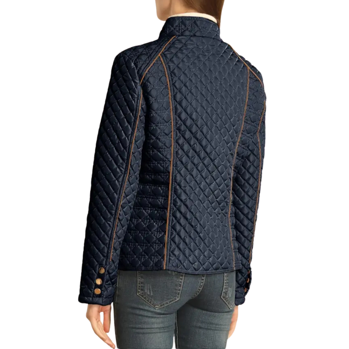 Nadine | Chaqueta Ligera Acolchada con Cuello Alto