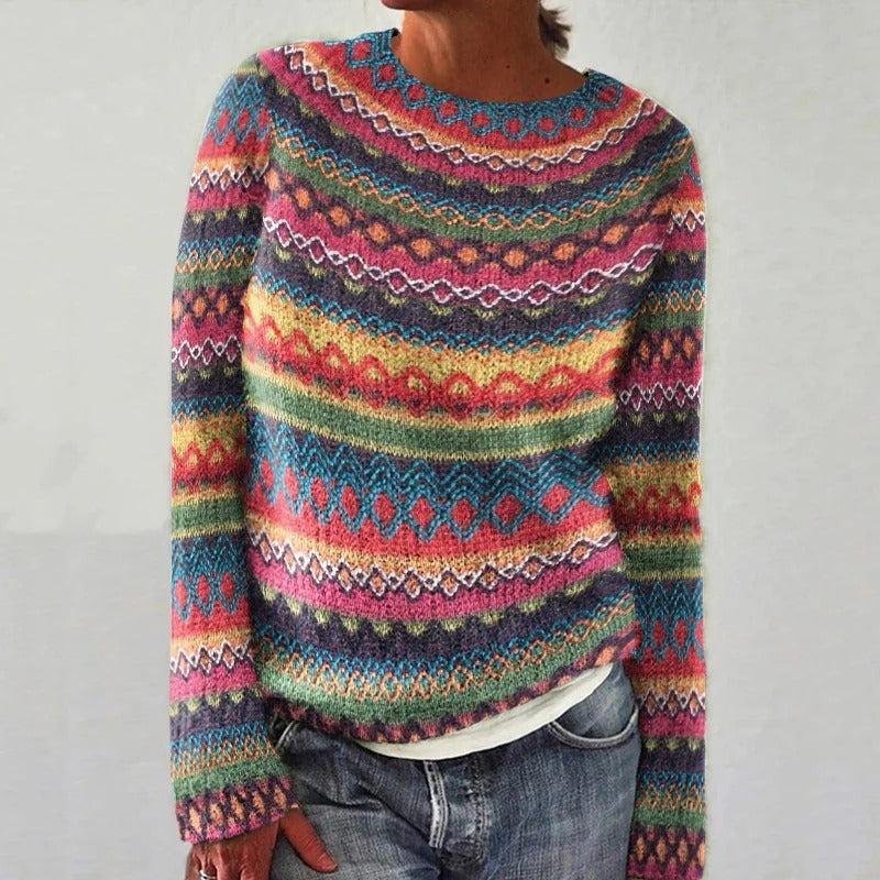 Blaire | Suéter Fair Isle Colorido