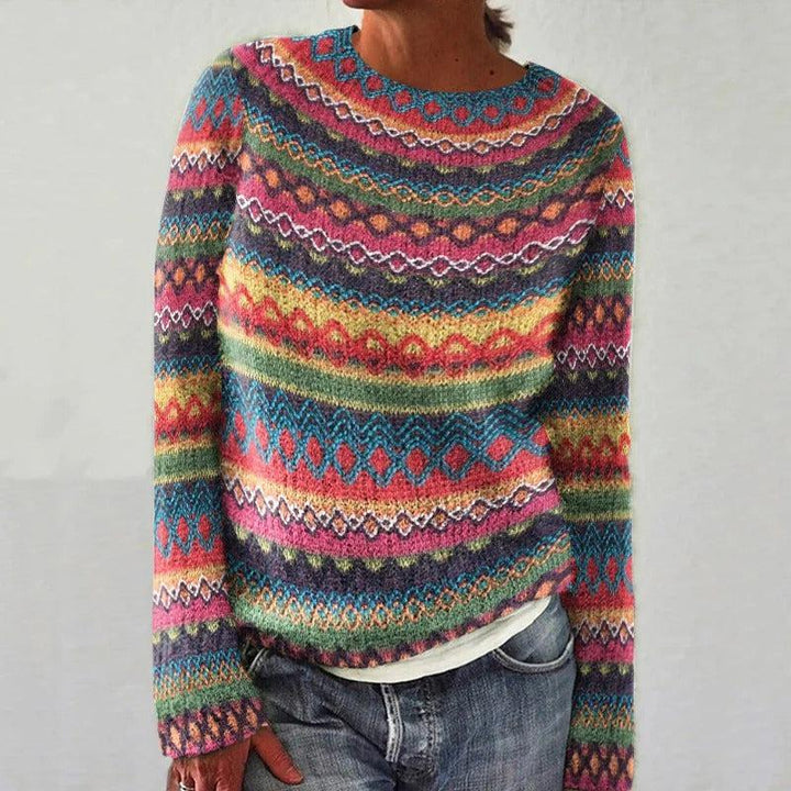Blaire | Suéter Fair Isle Colorido