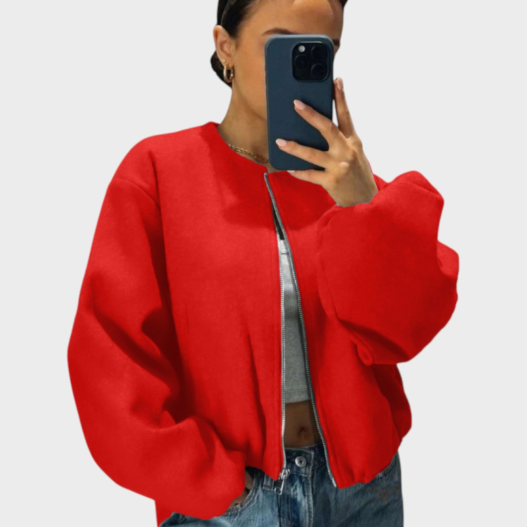 Zoé | Campera con Cierre