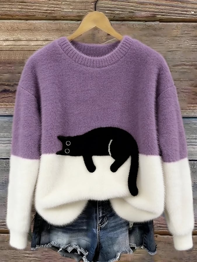 Lunette | Buzo con Estampado de Gato