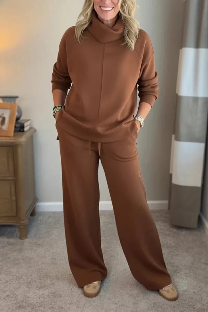 Conjunto Cómodo Farah | Top y Pantalones Coordinados