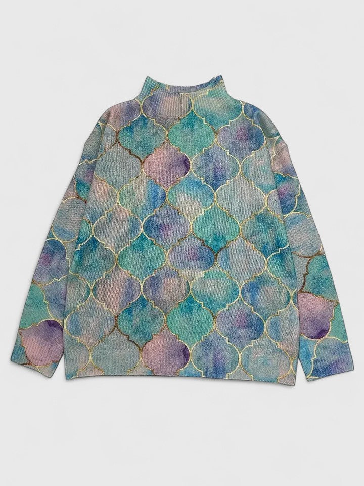 Selah | Suéter de Punto Multicolor