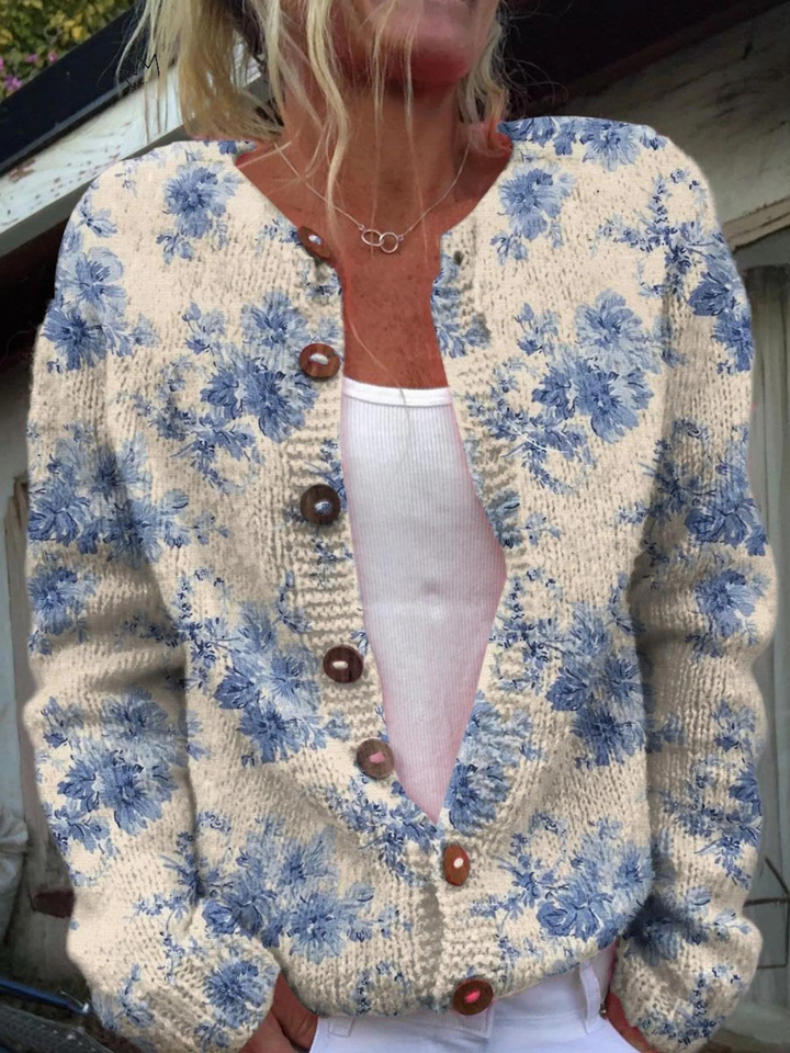 Renaya | Suéter de Cárdigan Vintage para Mujeres