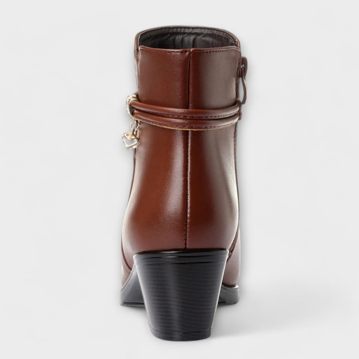 Armanda | Botinetas de Invierno con Cuero