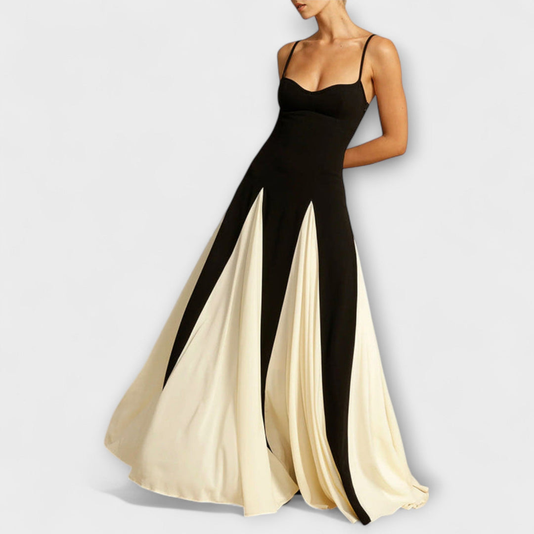 Josefina | Vestido Largo Corte A con Tul