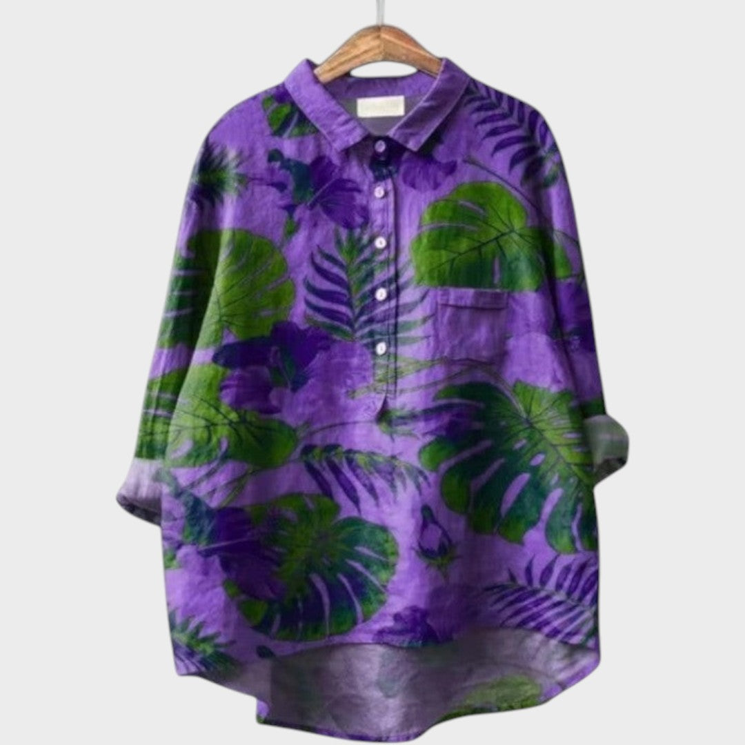 Guillermina | Blusa Oversize con Botones