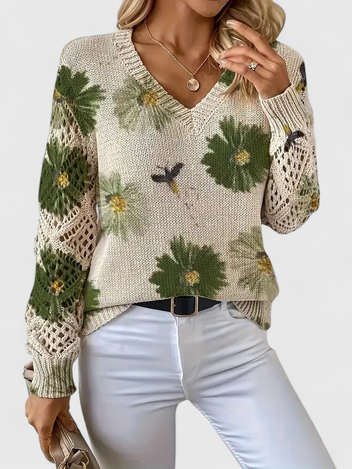 Aurélie | Suéter Floral